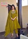 Vedanshi Vol 1 By Mystic 9 Rayon Wholesale Kurti With Bottom Dupatta In India